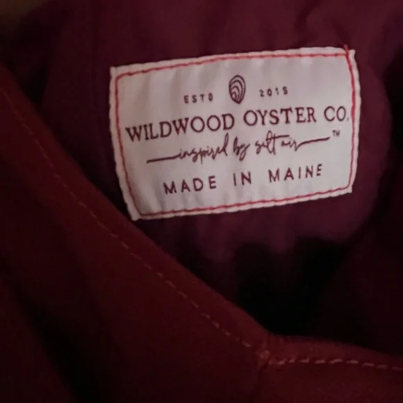 *NWT*RARE* Wildwood Oyster Co. Large Nantucket 2-Tone Canvas Handbag w/ Dustbag - Picture 7 of 15